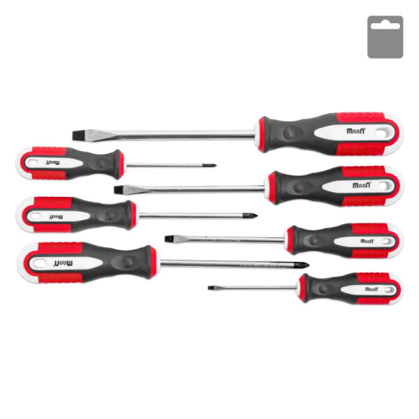 Schraubendreher EXPERT-SOFT 7 Elemente (3xPH + 4xSL)